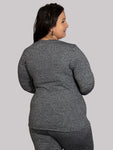 Blusa Plus Size Térmica Flanelada Inverno