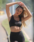 Top Fitness Detalhe Em Tule